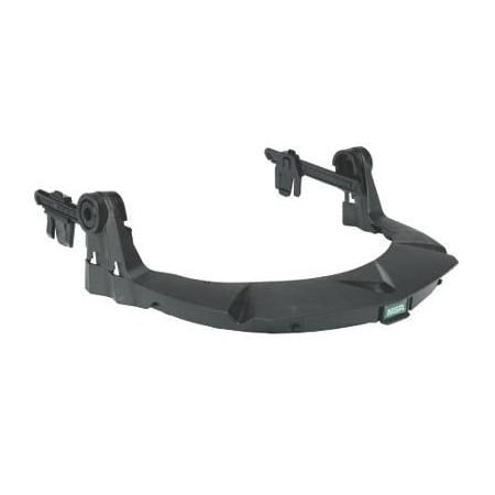 Msa Safety V-Gard Hdpe Frame For Msa Slotted Caps, Witho Debris Control, Black 10121266